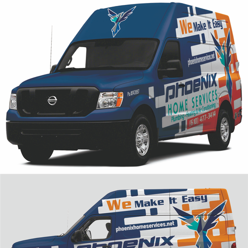 Truck Wrap Design by TANSA ART