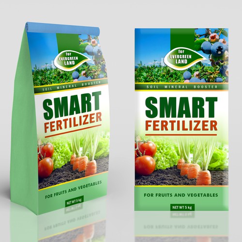 Designs A smart fertilizer that will help save water Product packaging contest
