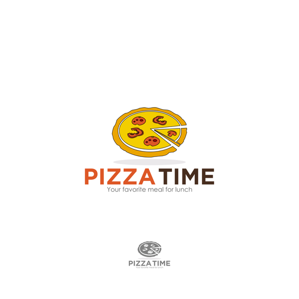 Diseño de Yellow Duck titulado "PIZZA TIME"