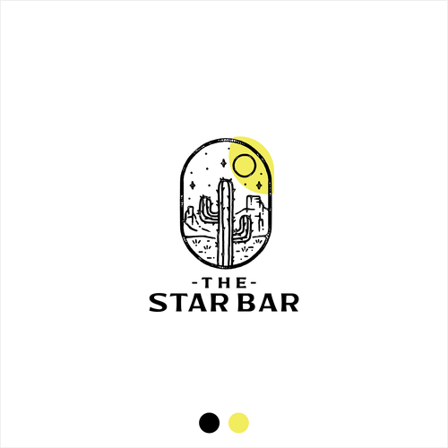 A Bar with Joshua Trees all around Design von deer203A