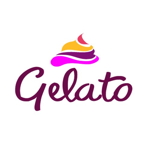 New logo wanted for gelato is the brand name  Design by bayawakaya