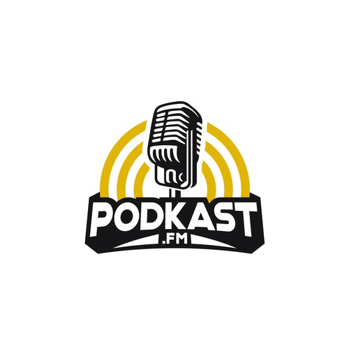 📣 our PODKAST.FM radio needs its logo Design by Print_design