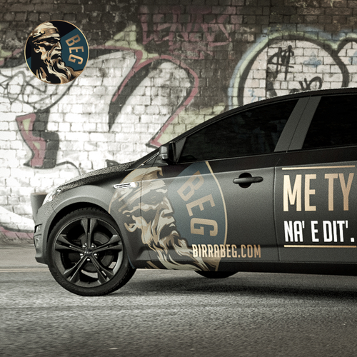 Cool Car Design for a cool Craft-Brewery Design by My Idea Studio