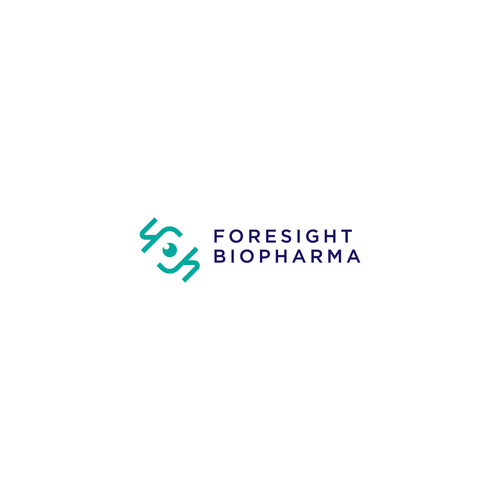 Biotechnology Company Logo Project: Foresight Biopharma Design by BrandWorks™
