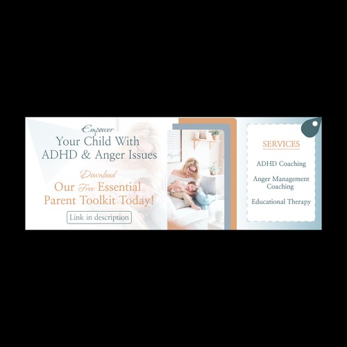 Design a FB cover for Empower Your Child With ADHD and Anger Issues:  Download Our Essential Parent Design by Humaun Kabir Design