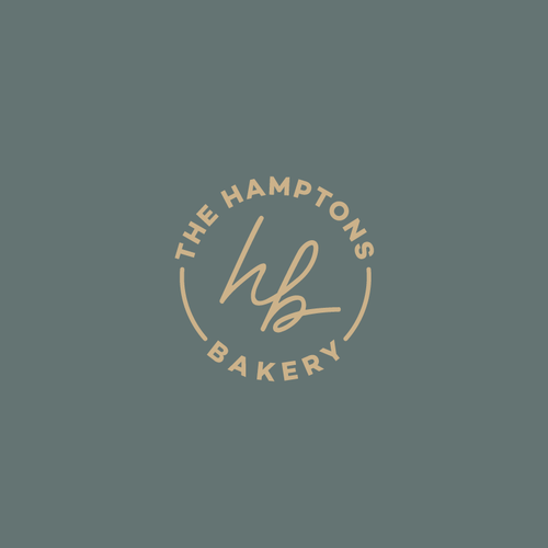 The Hamptons Bakery Logo Design by Milan Kojic Art