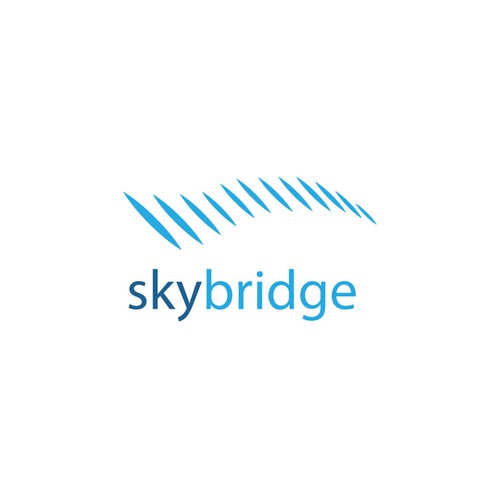 Create an eye catching, unusual and memorable logo for SkyBridge. Design by diamonddew