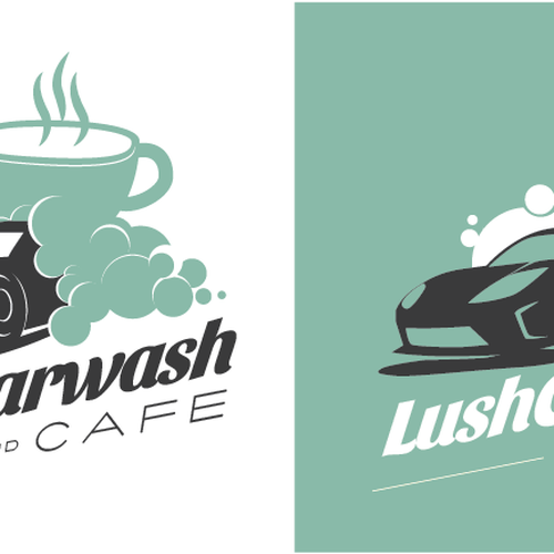 Create a fun cool carwash brand with earthy colours. Design by Alvianks