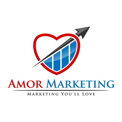 Ground breaking logo design required for the new Amor Marketing website!! Réalisé par Muchsin41