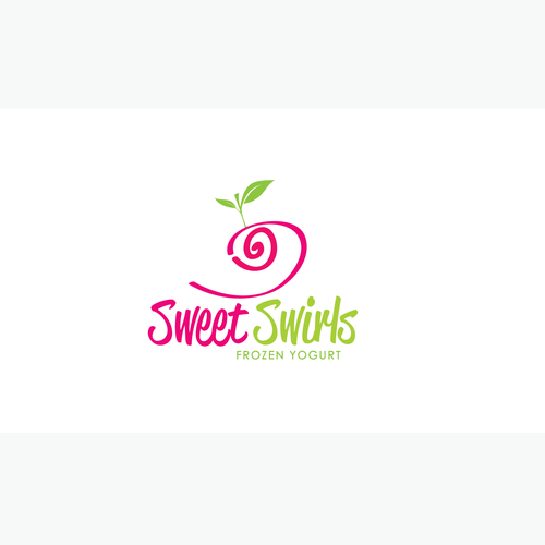 Frozen Yogurt Shop Logo Design por sanjika_