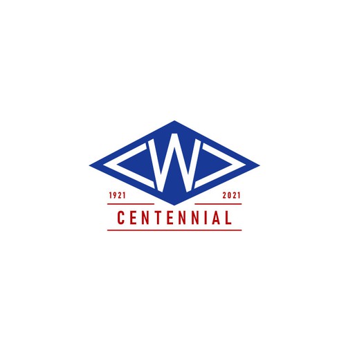 Centennial Anniversary Logo Design réalisé par NABEEL™