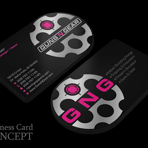 I need a tactical business card!!! Design réalisé par FishingArtz