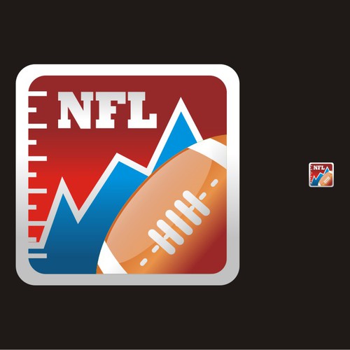 NFL themed iPhone app:  Launch icon, and loading screen Design by monash