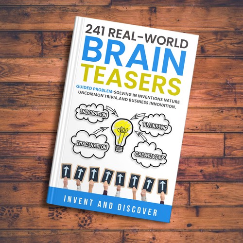 Book Cover - Creativity, Innovation, Inventions, Lateral thinking Design by Zahari Studio