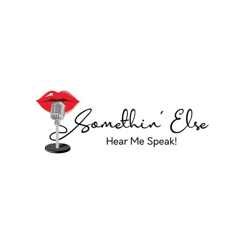 Hear Me Speak! Logo for a Spoken Word Artist named “Somethin’ Else” Design by Boston™