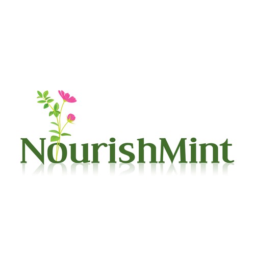New logo wanted for NourishMint Diseño de Art Slave