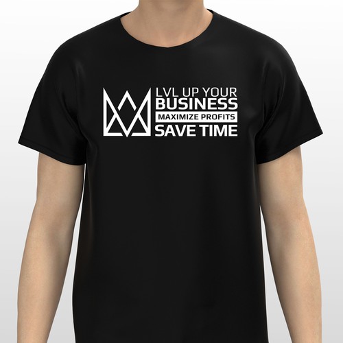 コンペ「New Shirt Design for LVL Up Imaging」のデザイン by ♛ AHSANさん 