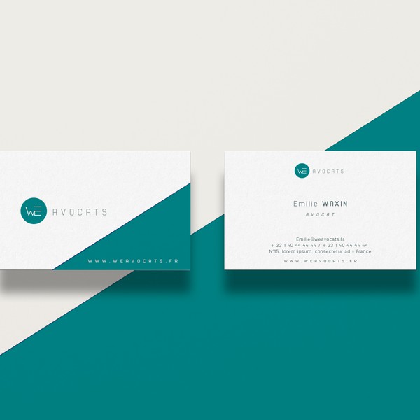 Design by sunrider80 titled "Cabinet d'avocat - Emilie Waxin"