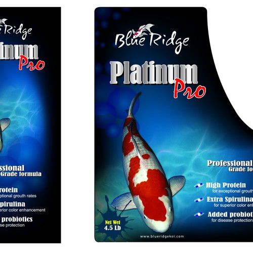 Blue ridge platinum pro hotsell koi food