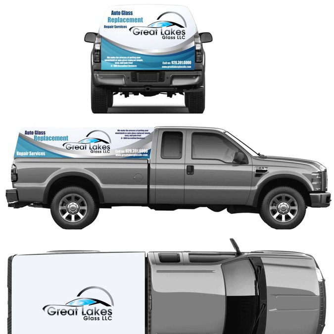 Design truck cap vinyl wrap | Car, truck or van wrap contest