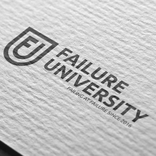Edgy awesome logo for "Failure University" Réalisé par Craft4Web