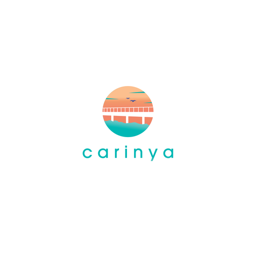 A logo for Carinya Apartments Design by ©ZHIO™️ ☑️