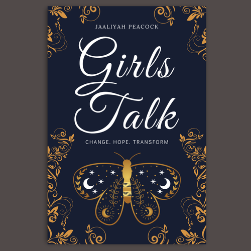 I need a beautiful butterfly book cover for my first book for women all around the world Design by Mariem khlifi