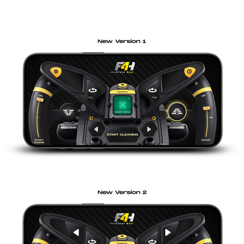 App for a window cleaning drone Design by ReckyPutra™