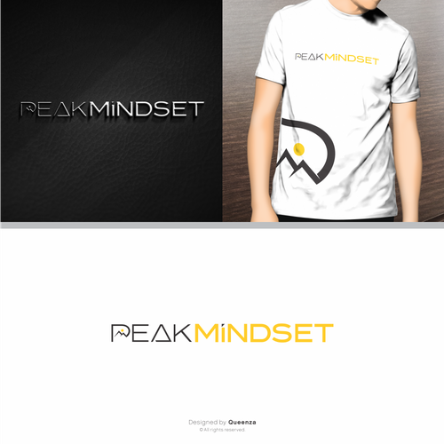 Design an inspiring, eye catching logo for a self-development company "Peak Mindset". Design by Q_N