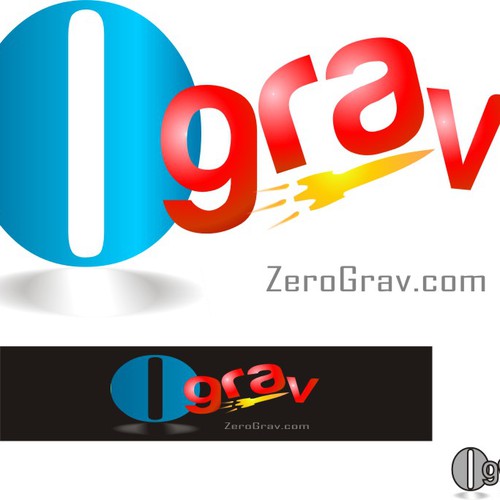 Nice, friendly logo for Zero Grav Design réalisé par mmb01