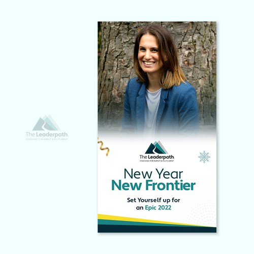 New Year, New Frontier Workshop Banner Design by Pawan Kumar Droch