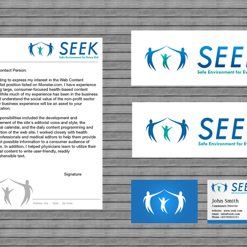 logo for Safe Environment for Every Kid (SEEK) Diseño de MRG