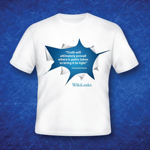 New t-shirt design(s) wanted for WikiLeaks Ontwerp door duskpro79
