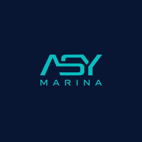 Logo / Icon for ASY Marina Design by abuzayd ™