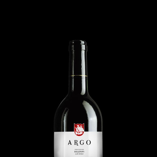 Sophisticated new wine label for premium brand Design by Neric Design Studio