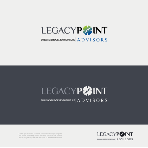 LegacyPoint Advisors Logo Design Design by LEN-ART DESIGN