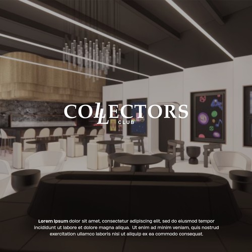 Collectors Club: High end collectibles store Design by idz.kreativ