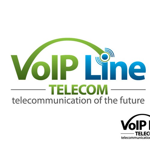 Logo for Telecommunication Company Réalisé par sotopakmargo