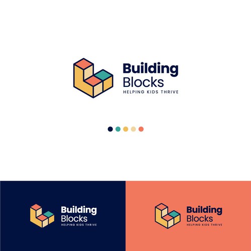 Building Blocks Logo/Website Contest Diseño de mirza yaumil