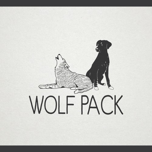 Create a logo for Wolf Pack Design by Khramova