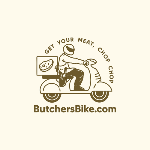 Logo - Butchers Bike Design by Ongie