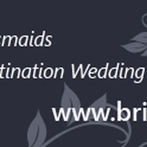 Wedding Site Banner Ad Design by adain