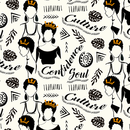 Apparel/Textile Designs - Women of Color Inspired Designs Design by ash00 Designs