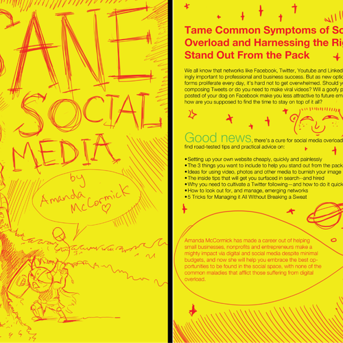 New flyer wanted for Sane Social Media Design por Swobodjn