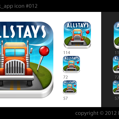 New icon needed for popular universal road app Ontwerp door MikeKirby