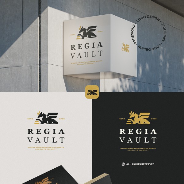 Regia Vault | Logo Design