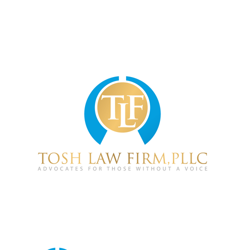 logo for Tosh Law Firm, PLLC Diseño de Amir ™