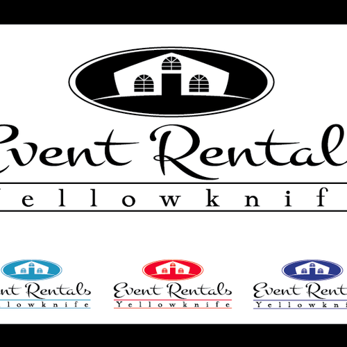 New event and party rental company needs a fun, modern and professional logo. Design by Acidpoptart