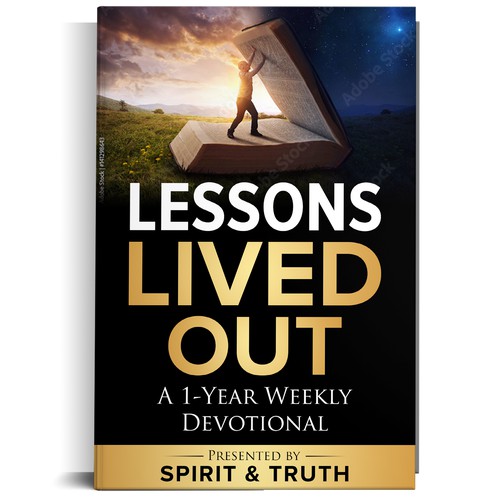 We need a captivating cover for our 1-year Devotional! Design by Ramarao V Katteboina