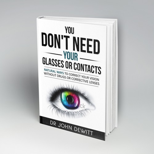 Natural Vision Correction Book Cover! Design by samia7822